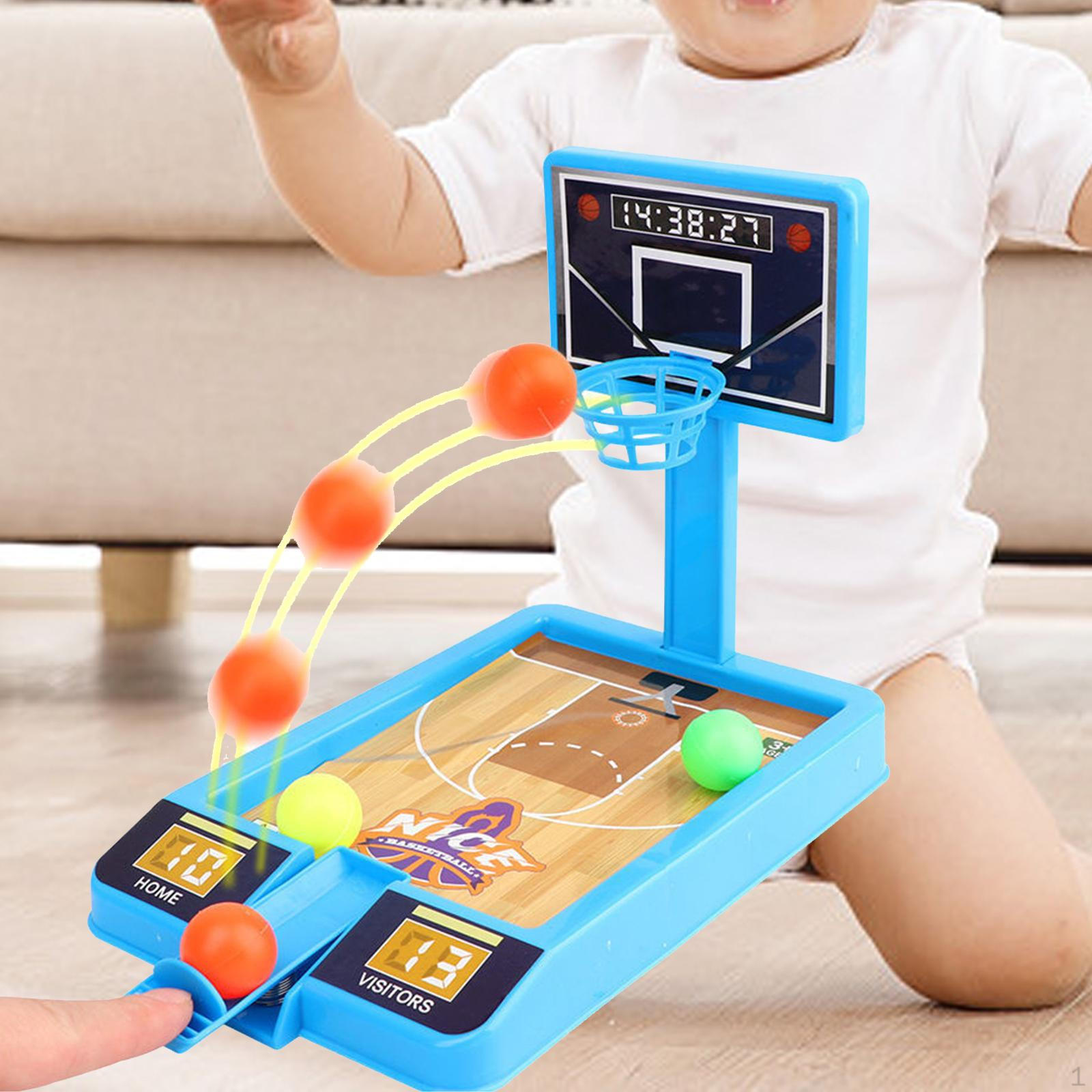 Basketball Finger Sport Game Table Sports Machine Toy with Balls Desktop Games for