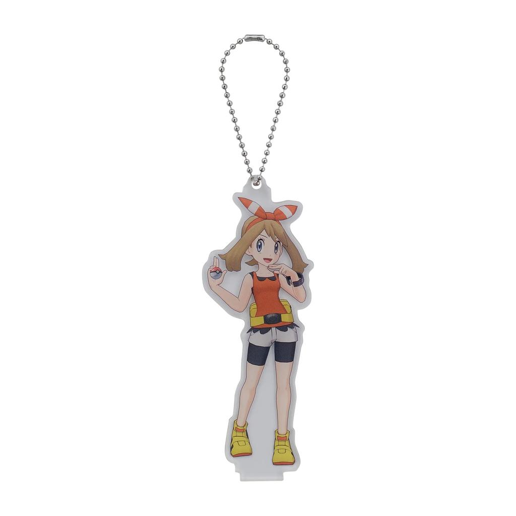 POKEMON Center Original Acrylic Stand Keychain TRAINERS Salon Haruka