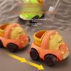 Children's Mini Inertia Car Set - Durable, Anti-Fall Toy for Boys