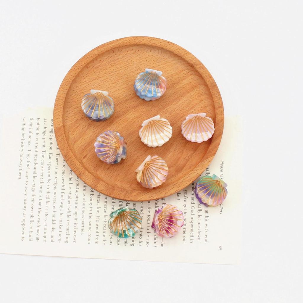 Mini French Style Sweet Girl Acetate Hairpin & Side Clip Set