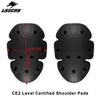 Level 2 CE Certification 5Pcs Padding Motorcycle Protective Gear Protector Body Armor Motobike Motor Jacket Remove Guards Equip