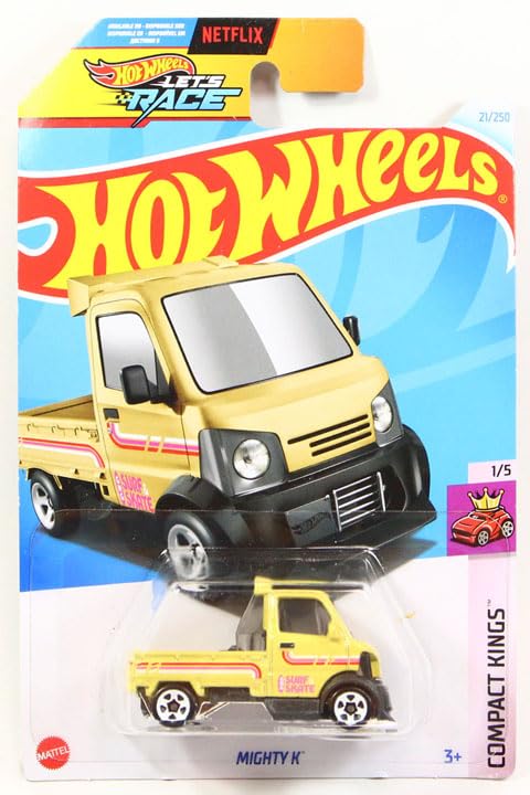 

Hot Wheels 2024 Mighty K Желтый #021r Ryu Asada [Элемент]