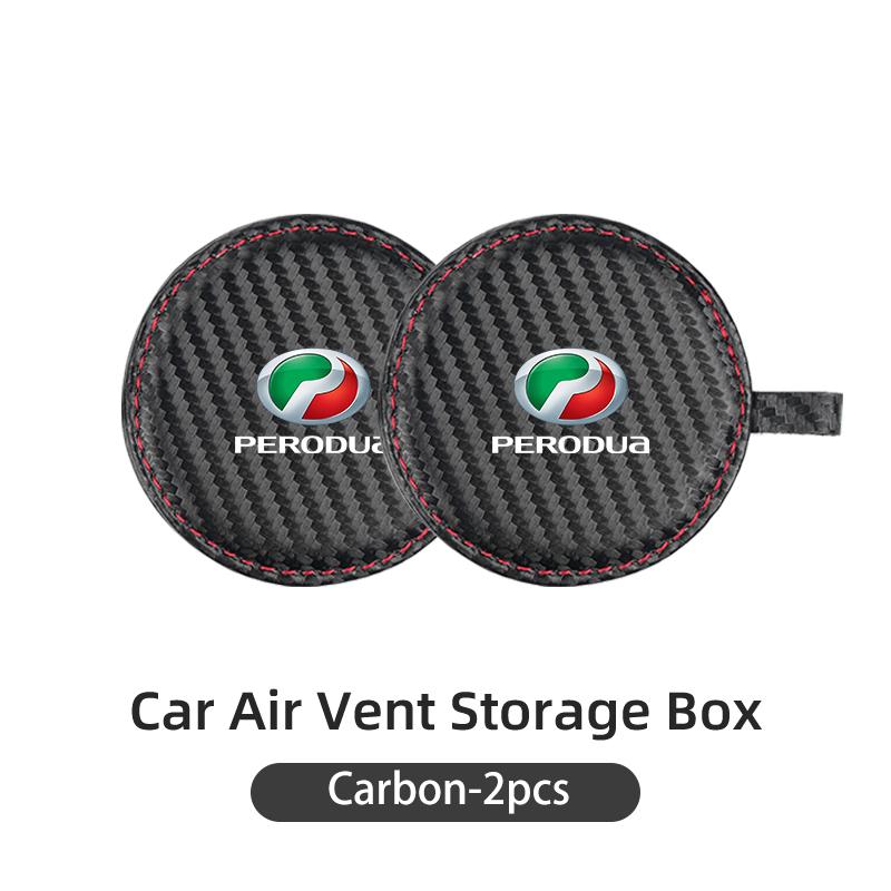 

Non-Slip Car Leather Coaster Water Cup Pad Interior Accessories For Perodua Myvi Axia Alza Kancil Rusa Kembara Kenari