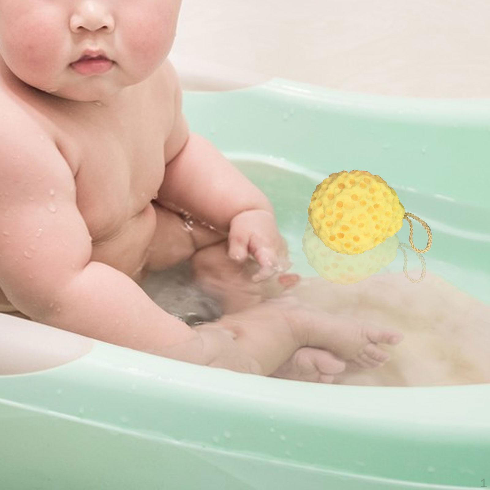 Shower Brush Bath Puff Bathroom Supplies, Durable ,Delicate Foam Sponge Body Cleaning Tool