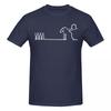 Unisex La Linea Bowling T Shirt Streetwear Big Size Oneck Cotton Sleeve Custom T Shirts