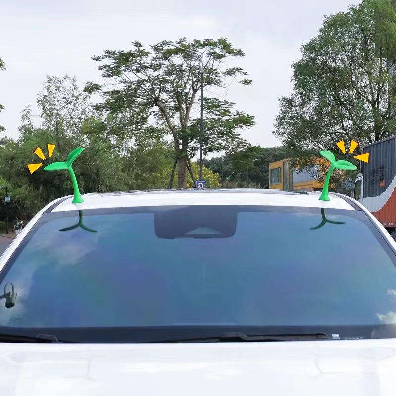 Creative Seedling Car & Motorcycle Exterior Decoration Ornament