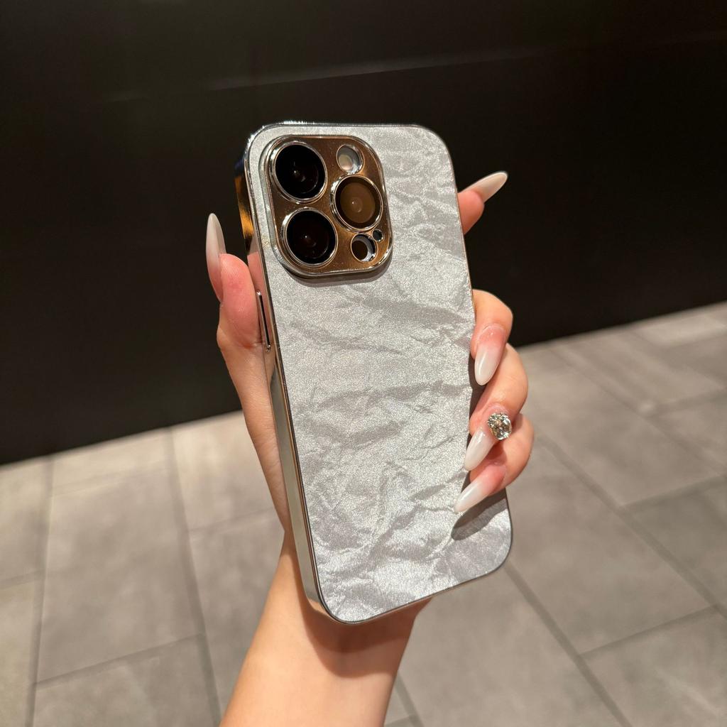 Electroplated water corrugated mobile phone case is suitable for Huawei MATE60 trend P70PRO lens film P70 sticker P60PRO