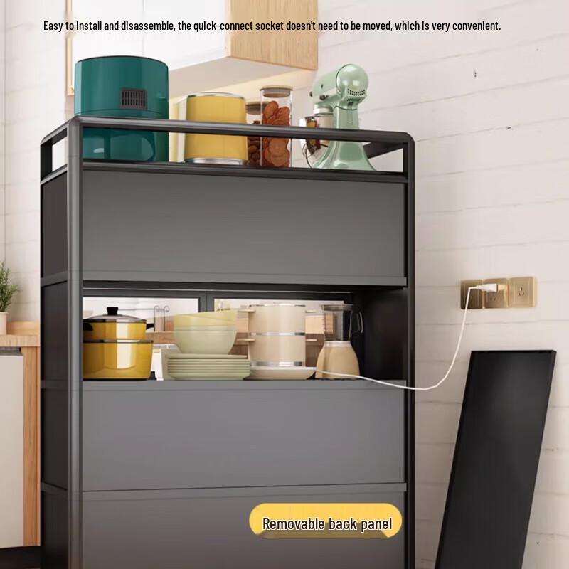 Beifu 5-Tier Stainless Steel Kitchen Storage Rack