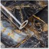 Marble Kitchen Oil-Proof Film Stove Waterproof Moisture-Proof Self-Adhesive Wallpaper Countertop Cabinet Renovation Tile Sticker