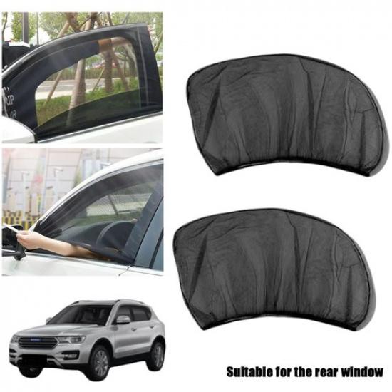 Rear Window Blind UV Protector Car Sun Mesh For Baby Kids Shade Sun Universal ~