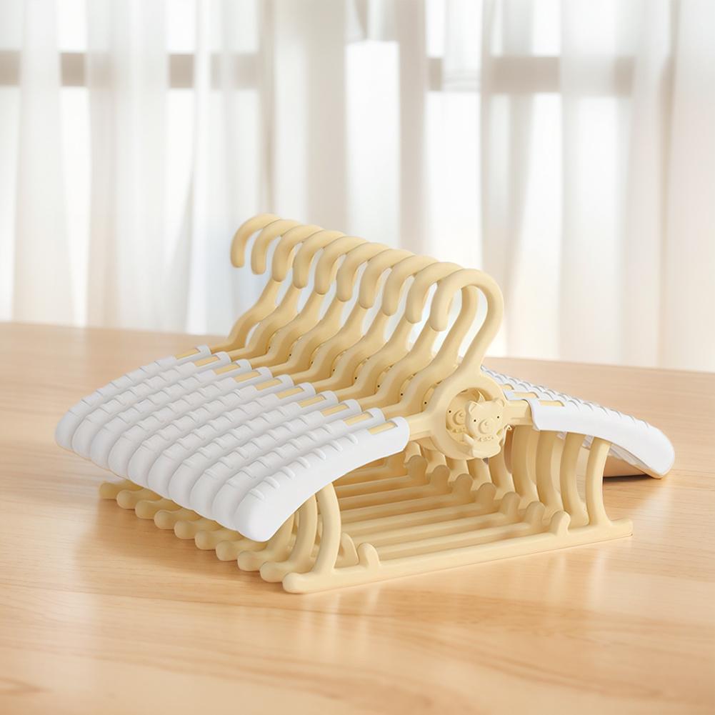20/30Pcs Extendable Baby Nursery Closet Hanger Space Saving Kids Clothes Hanger for Girl Boy Toddler Kids