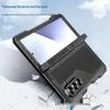 Metalowe etui Z-Fold7 potrójnie odporne z podstawką, zawiasem i miejscem na rysik - Odporna na upadki twarda skorupa dla Fold7