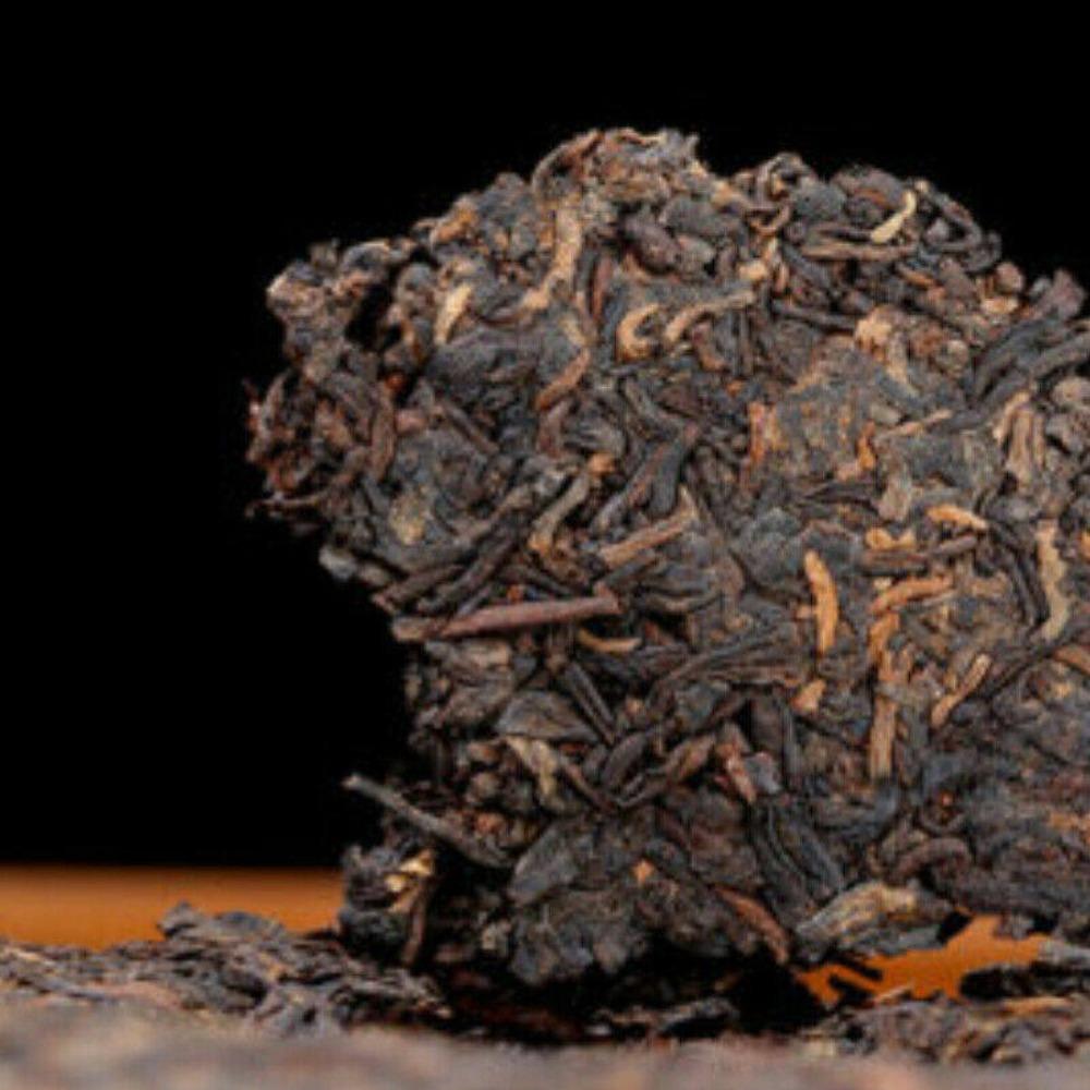2019 Ripe Pu erh Tea Cake 357g Menghai Dayi Chinese Yunnan Puer Loose Leaf Organic