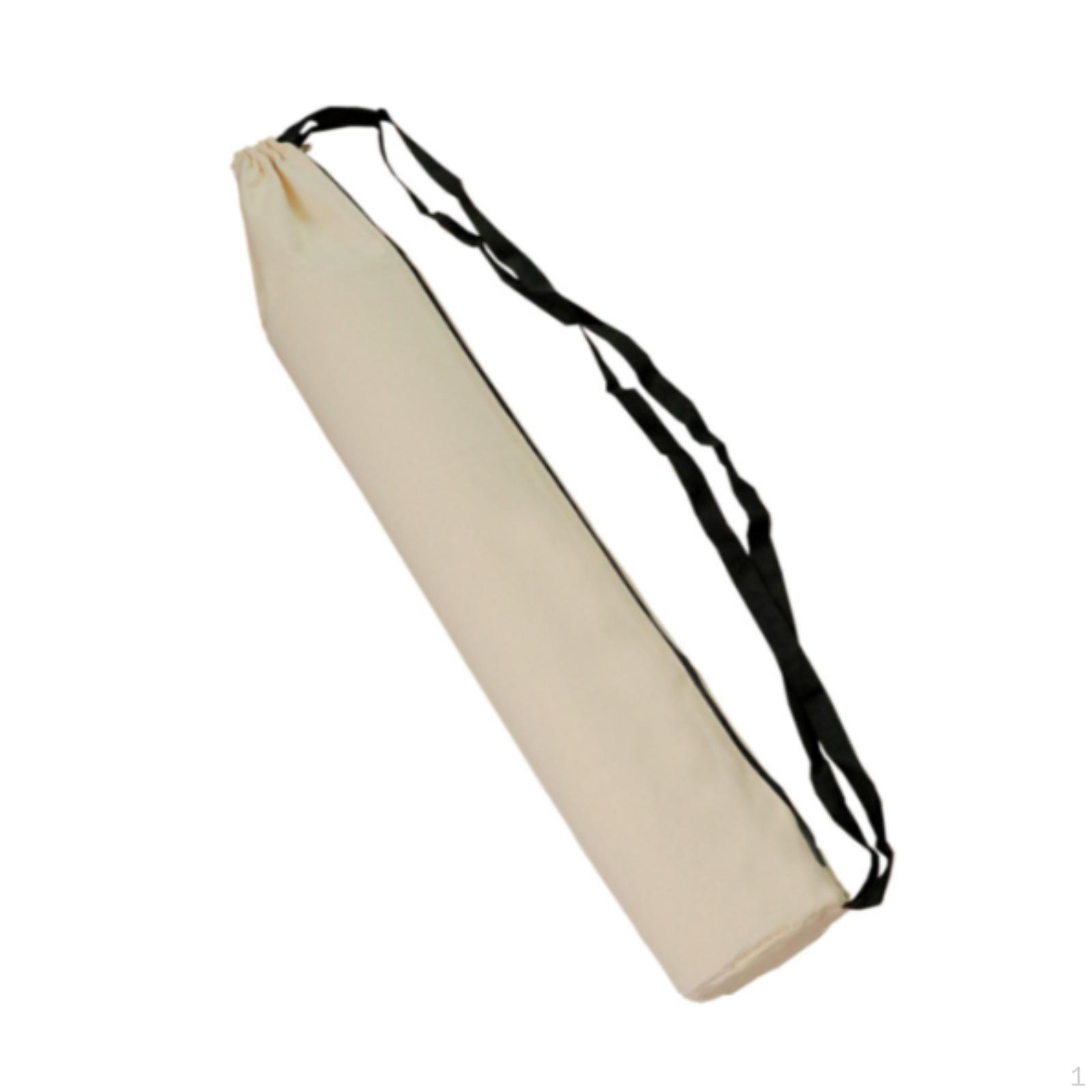 

Сумка для хранения походного снаряжения с плечевым ремнем, прочная, со шнурком для коврика для йоги 15cmx88cm