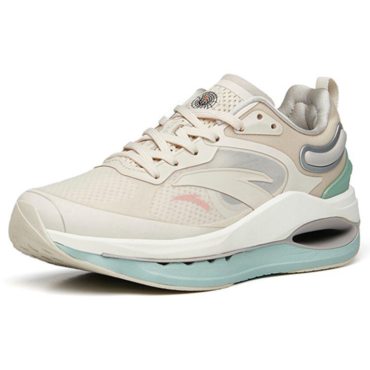 Anta Star Halo 1.0 Star Halo Low Top Running Shoes Women's Mud Gray 122225580A-3