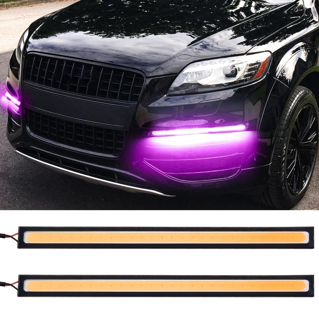 Biqing 17cm Daylight Car LED Pink, Daylight LED Thin LED