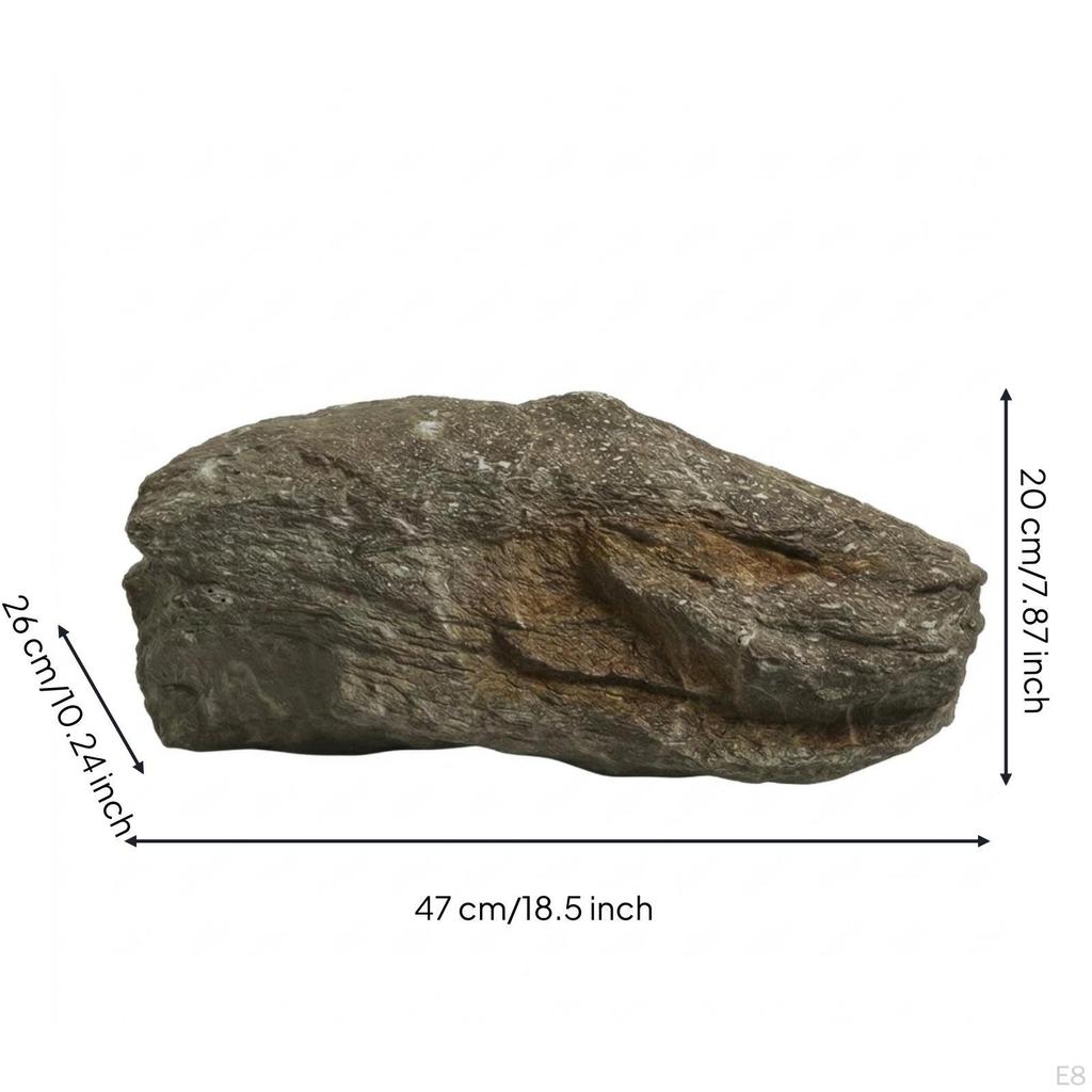 Landscape Boulder & Prop Realistic Foam Lightweight Decorative Stone Piece for Visual