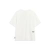 Li-Ning Sports Basketball Series Letter Print T-Shirt Men Tops Off-White AHST301-3