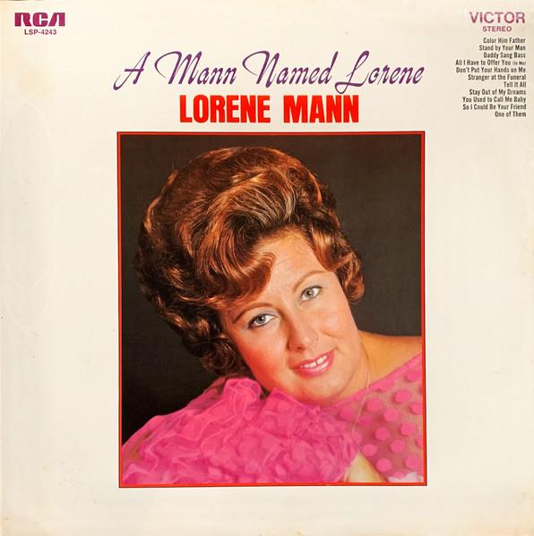 

LP Record LORENE MANN - A Mann Named Lorene LSP4243 RCA 1969 US Folk Used