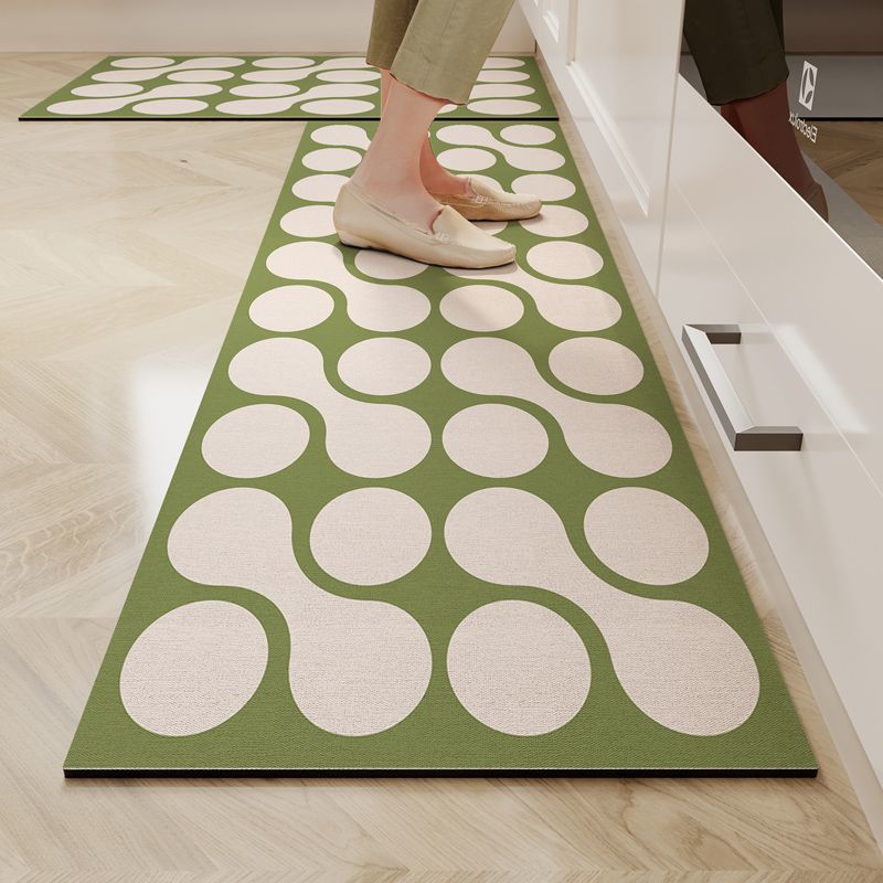 Modern Simple Kitchen Floor Mat, Water-Absorbing, Dirt-Resistant And Wear-Resistant Diatom Mud Floor Mat, Household Non-Slip Strip Set, Foot Mat