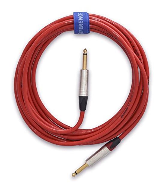 Reference Cables RIC-S01 R ROCK, Red, Straight-to-Straight, 3m