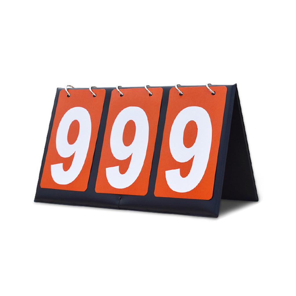 Tabletop Scoreboard Flippers Sports Competition Score Board MultiSport Score Flip Scoreboard Score Keepers Easily Use