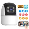 Compact WiFi Indoor Camera with Color Night Vision, Two-Way Audio, Motion Detection, Wireless Smart Home Security