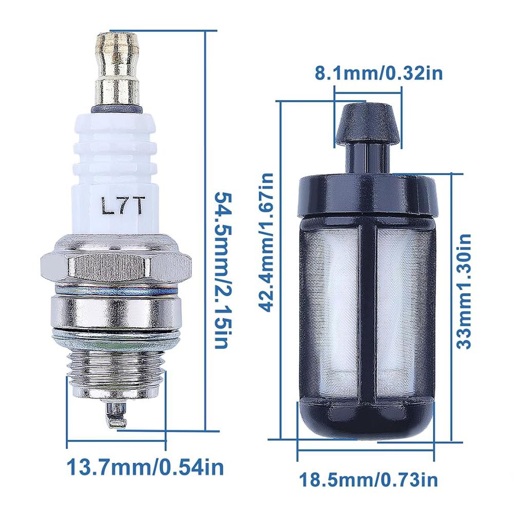 Chainsaw Air Fuel Filter and Spark Tampon Kit Compatible with For MS261 MS271 MS291 MS311 MS362 MS391 for Engine Maintenance