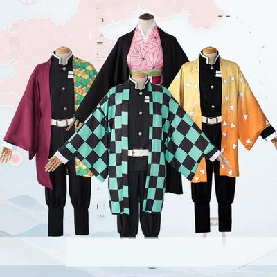 Kimetsu no Yaiba Demon Slayer kostium Kamado Tanjirou Nezuko Agatsuma Zenitsu Tomioka Giyuu Muzan Cosplay anime