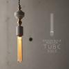 E26 Edison Bulb, LED Bulb, Modern (Tube Gold), Nostalgia, 10W Equivalent, 2000K, Dimmable, Warm White, Bare Edison Bulb, Retro Lighting, Dimmable