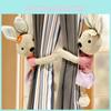 Bunny Curtain Daisy Tiebacks With Magnetic Clasp For Home Window Tool Decor