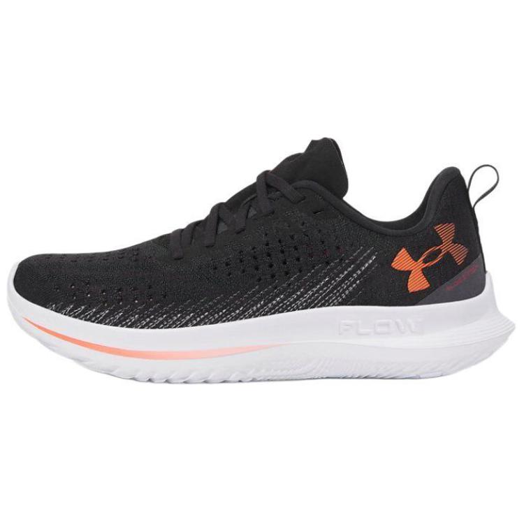 Under Armour Flow Velociti 4 Black Ares Red Men Sneakers Anthracite 3027585-003