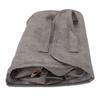 Hanging Roll Up Makeup Bag Water Proof Detachable 4 in 1 Cosmetic Bag Travel Organizer TSA Friendly Gray