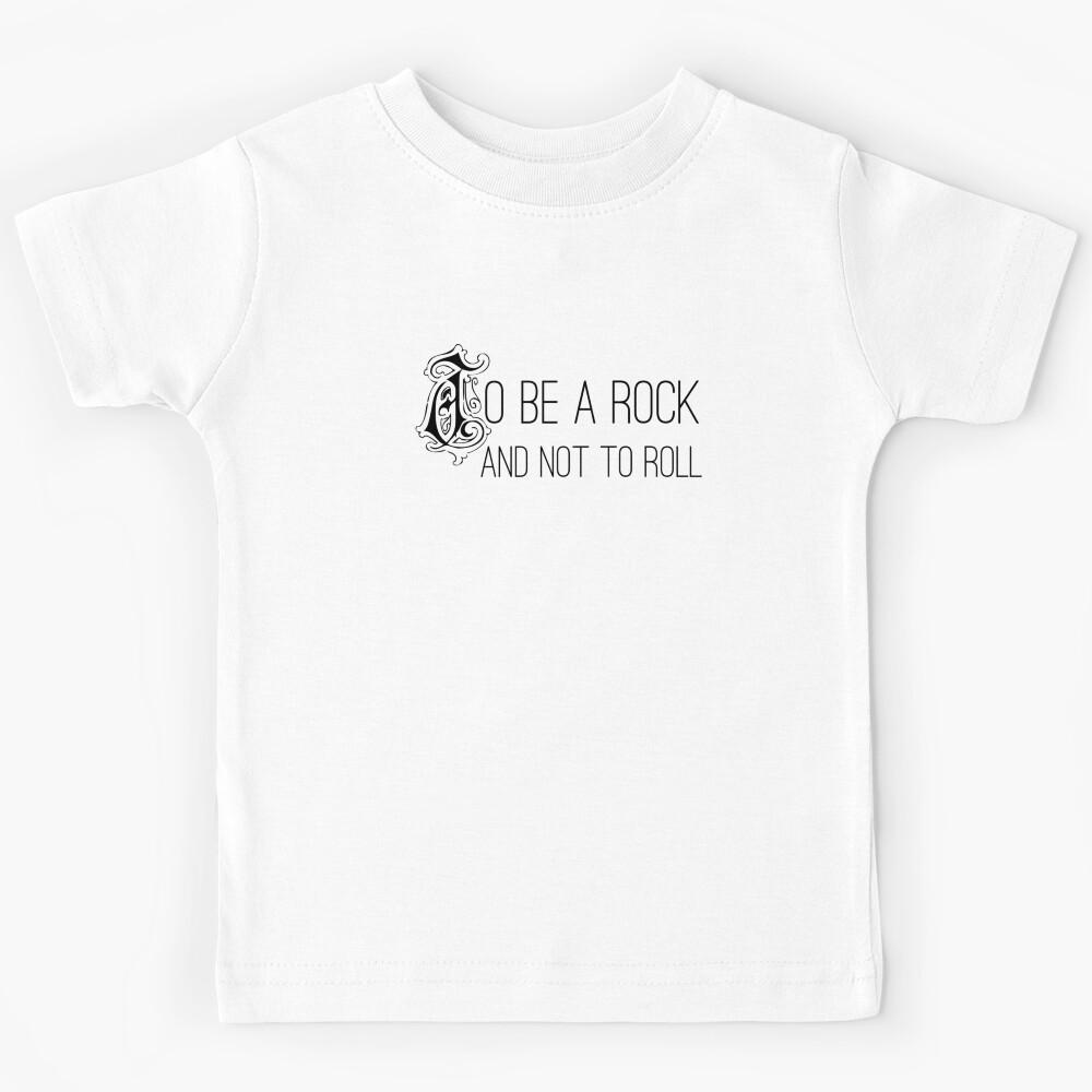 To Be A Rock And Not To Roll - Stairway To Heaven - Zeppelin   Kids T-Shirt 130