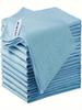 3-Pack Microfiber Glass Cleaning Cloths - Lint-free Design for Quick Cleaning of Windows, Glasses, Windshields & Stainless Steel