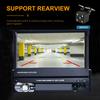 Reakosound Autoradio 1 Din 7'' Touch Screen Lettore multimediale universale per auto con ricevitore radio FM Bluetooth Supporto USB e telecamera posteriore
