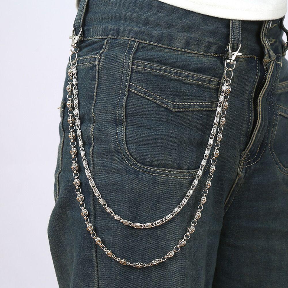 Double Chain Pants Chain Punk Jeans Chain Trendy Waist Chain  Accessories Gifts
