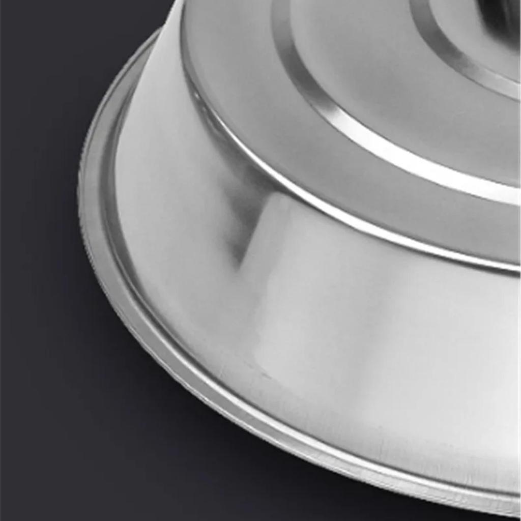 Stainless Steel Lid Professional Lid Anti-scald Bakeware Frying Pan Lid Cookware