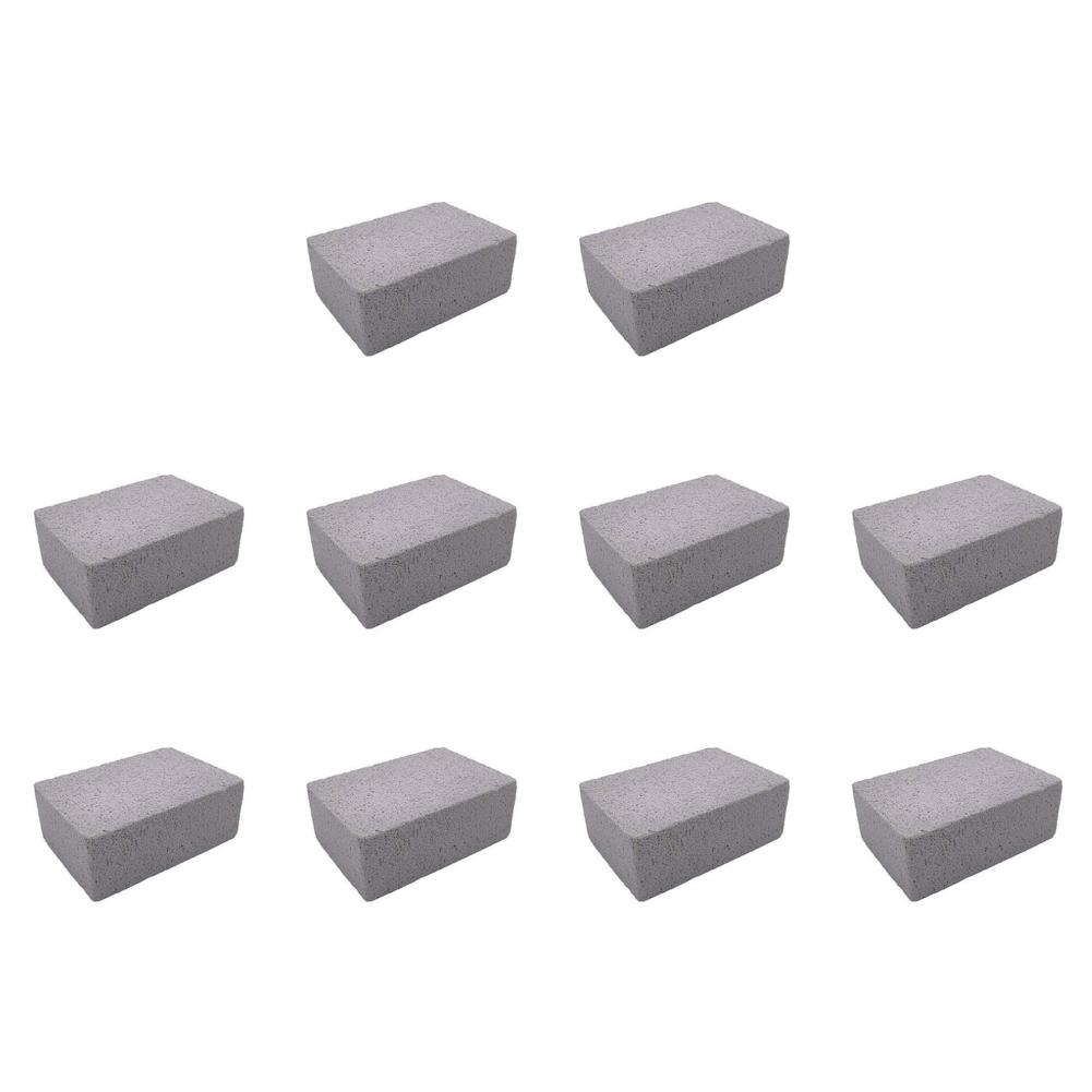 1-10Pcs BBQ Grill Cleaning Brick Block Barbecue Natural Cleaning Stone Racks Stains Grease Cleaner BBQ Tools Oil Stain Cleaning