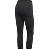 Adidas Ultimate Climalite High Waist Fashion Casual Three-Quarter Sports Shorts Women Shorts Black CD3126