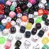 50pcs/lot 8mm Square Acrylic Dice Beads Colorful Loose Spacer Cube Beads For Jewelry Making DIY Phone Chain Bracelet Accessories