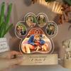 Personalized Pet Photo Memorial Night Light Light Up Dog Cat Memorial Plaque Pet Loss Keepsake Gift Sympathy Remembrance Gift