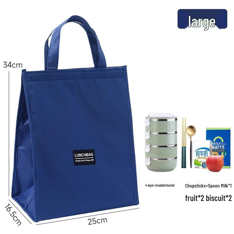 Obědová taška - Izolovaná a přenosná pro práci, výlety a pikniky, se slevou 5 Yuan pro nováčky