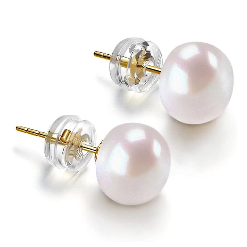 Classic Faux Pearl Earrings - Versatile Everyday Studs Gift Jewelry
