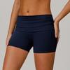 Nuovi Pantaloncini Pieghevoli a Vita Alta da Donna, Pantaloni Sportivi da Yoga Aderenti come Nuvole, Pantaloni Fitness Sollevamento Addome e Fianchi da Donna