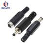 DC Connectors 5.5x2.1mm 3.5x1.3mm DC Power Female Jack Socket Nut Panel Mount DC Power Adapter Connector DC-099/005/022B/25M
