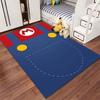 Red and Blue Cartoon Pattern Carpet Suitable As a Non-slip Mat for the Living Room or Bedroom Sofa