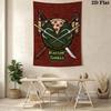 Shell Shock Tmnt Art Show Tribute Tapestry Background Cloth Fashion Print Christmas Gift Home Decor Atmospheric Background Cloth