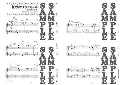 Partituri Solo Pian pentru Începători Studio Ghibli 54 de cântece / de la "Nausicaa" la "Marnie"