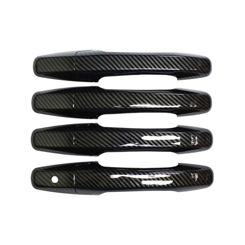 Car Decoration Door Handle Cover For Honda Civic 8th 2006-2011 Carbon Fiber Car Styling Exterior Accessories  Upgrade